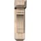 Ekena Millwork Merced Craftsman Smooth Bracket w/ Offset Brace, Douglas Fir, 5 1/2"W x 16"D x 20"H BKT0604X16X20MRC04SDF - alternate 2